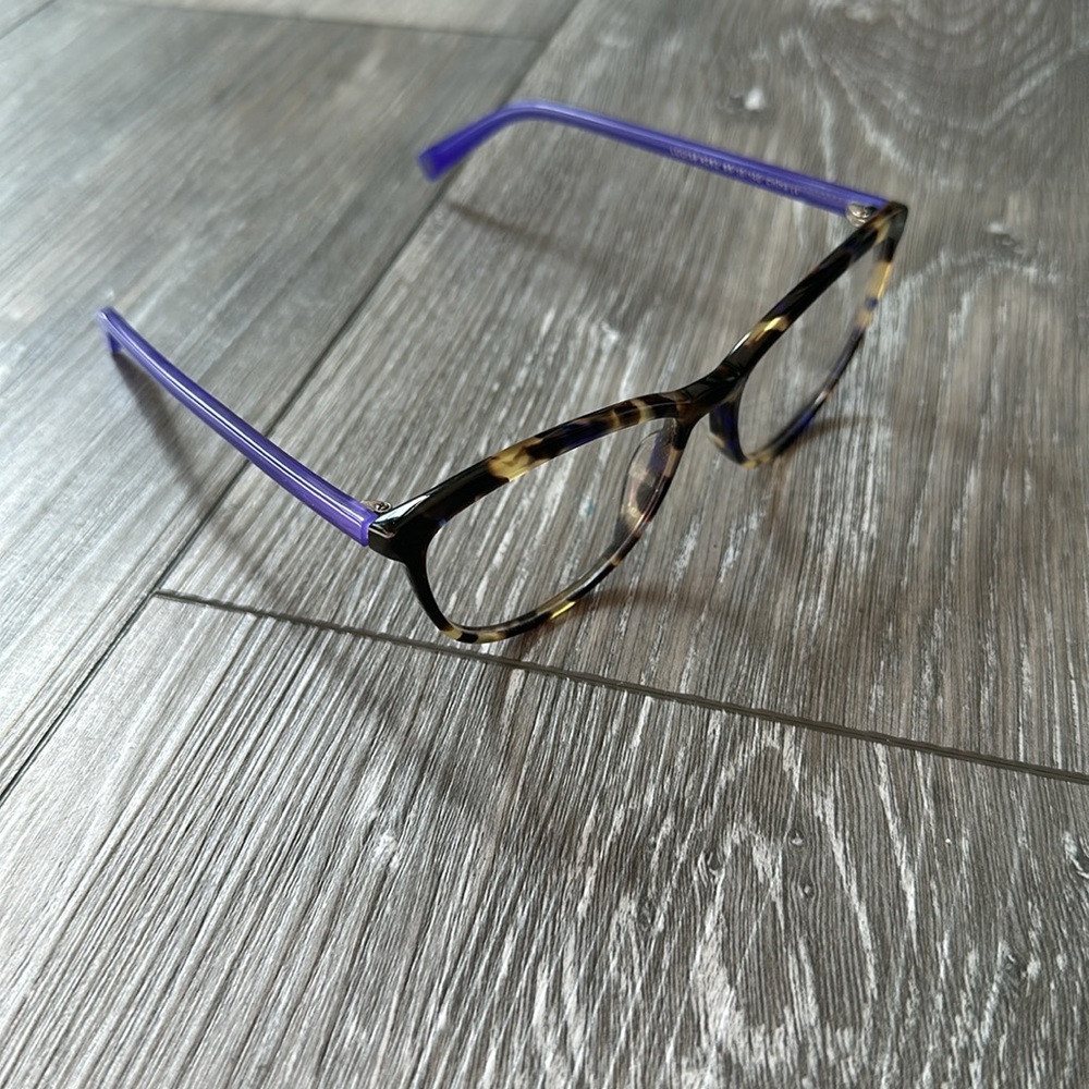 Warby Parker Louise Frames in Violet Magnolia - Picture 6 of 11